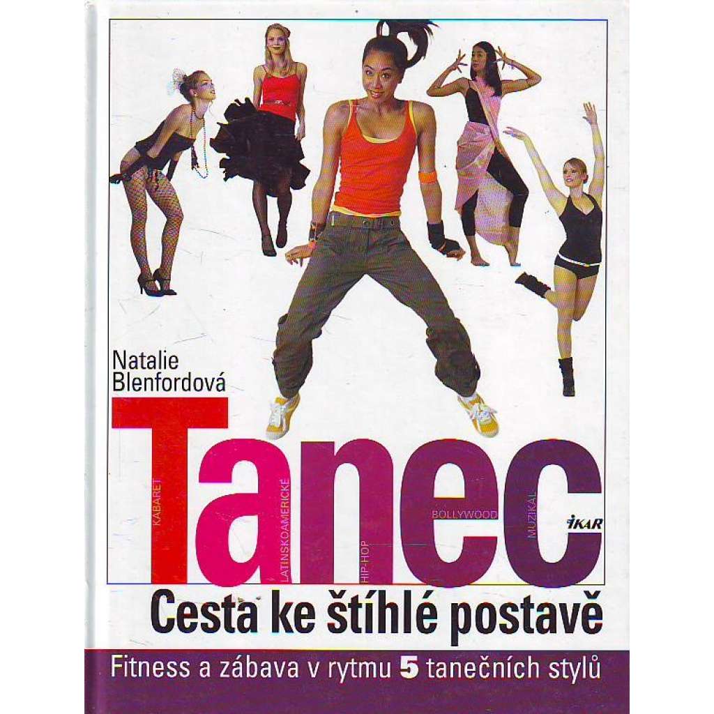Tanec. Cesta ke štíhlé postavě (fitness, příručka, mj. Hip hop, Broadway, Latinskoamerické tance, Bollywoodský tanec)